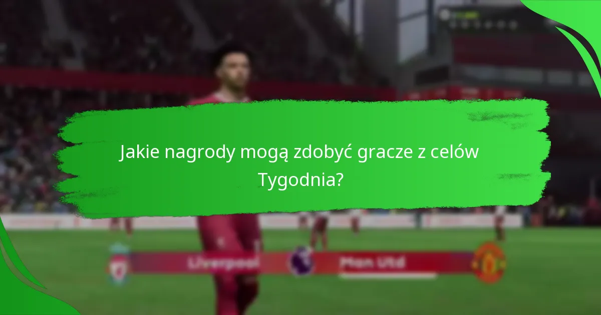 Jakie przedmioty graczy są wyróżnione w aktualnym Zespole Tygodnia?